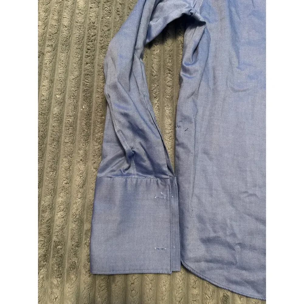 Banana Republic men’s long sleeve  dress‎ shirt size L 16-16 1/2 slim fit